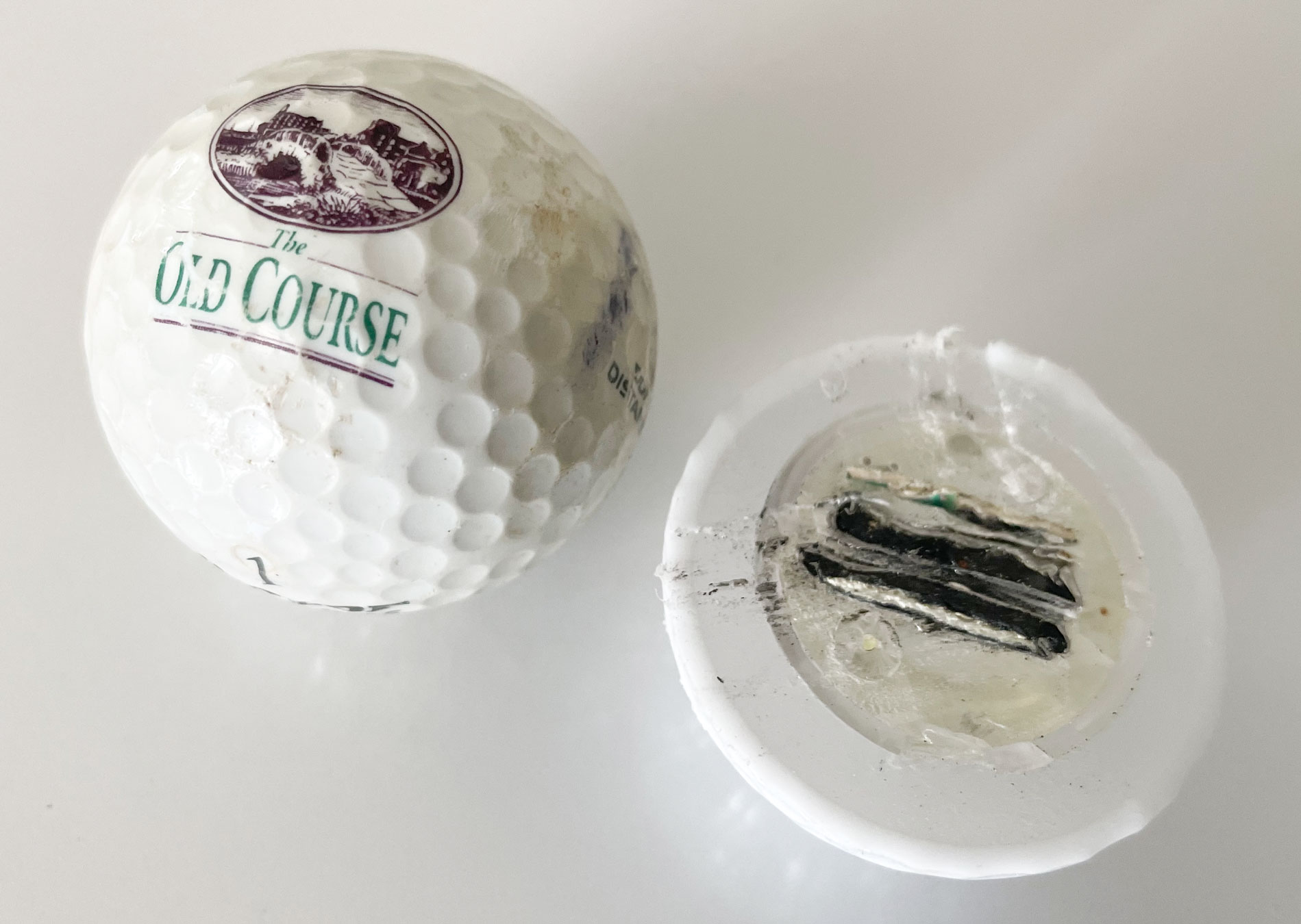 Hole-in-one oder Souvenir-Ball?